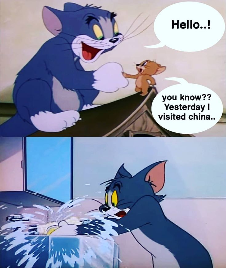 Meme tom and jerry gốc