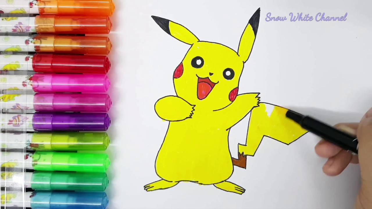Ảnh vẽ pikachu