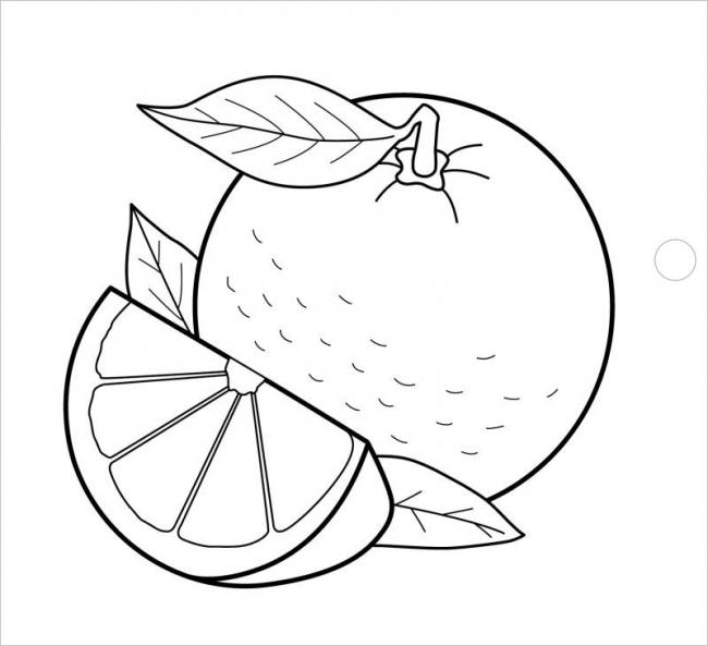 Hình vẽ trái cây đơn giản