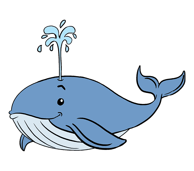Tranh vẽ cá voi