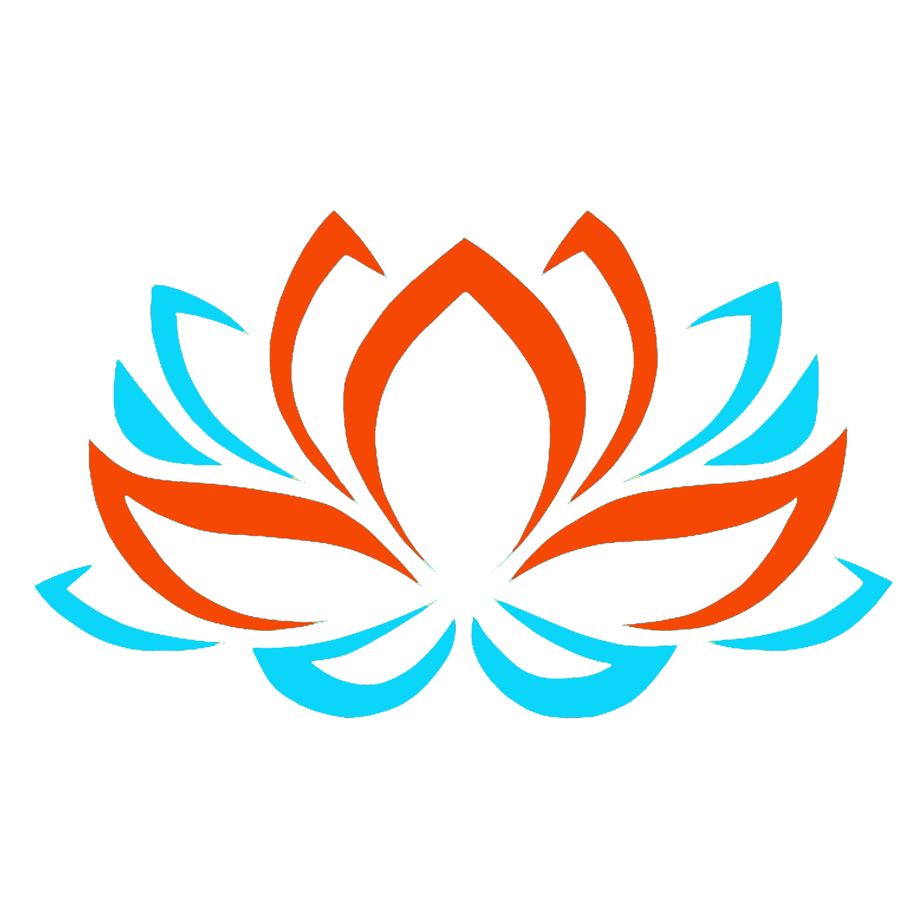 Logo hoa sen cách điệu
